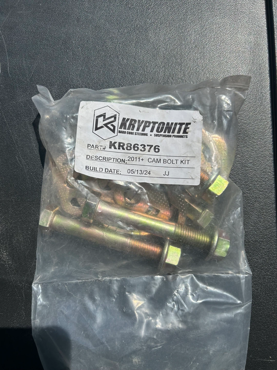 Cam Bolt Kit KR86376 11-19 GMC2500HD/3500