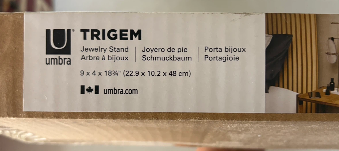 Umbra Trigem Jewelry Stand - brand new - photo 3