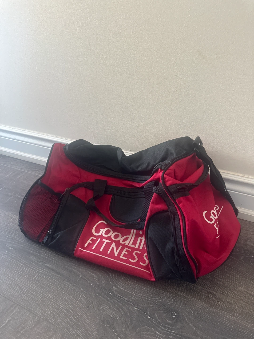 GoodLife Fitness Red & Black Duffle Bag - photo 2