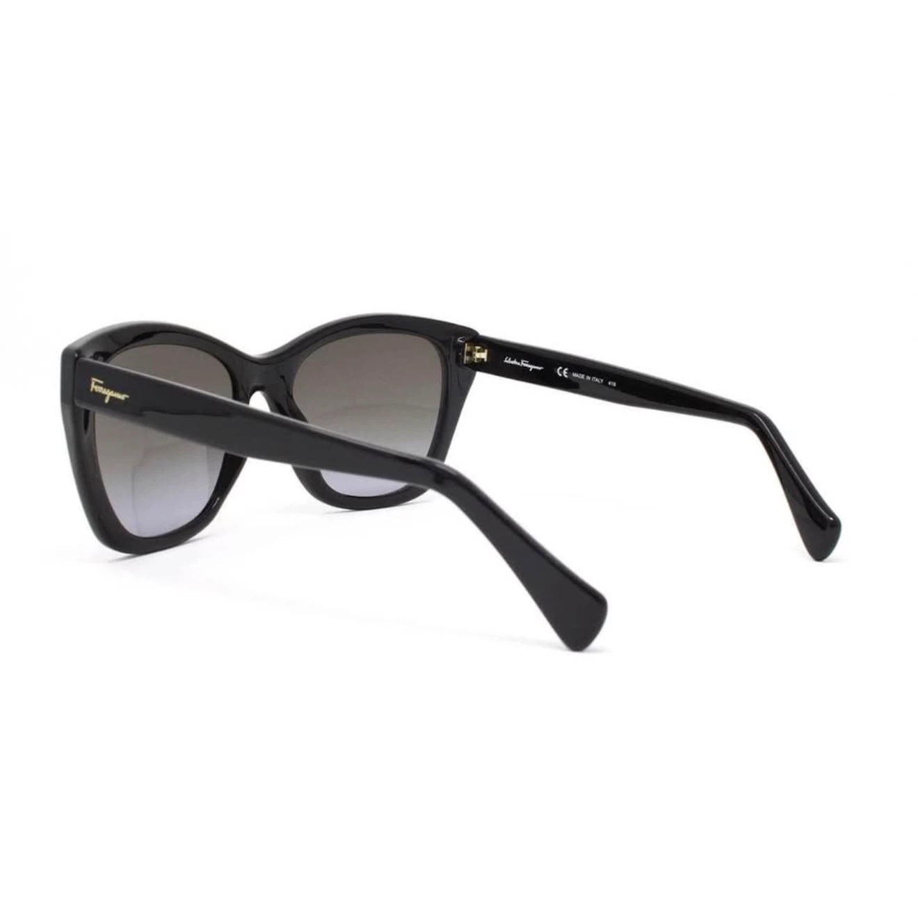Salvatore Ferragamo Black Cat-Eye Sunglasses - photo 4