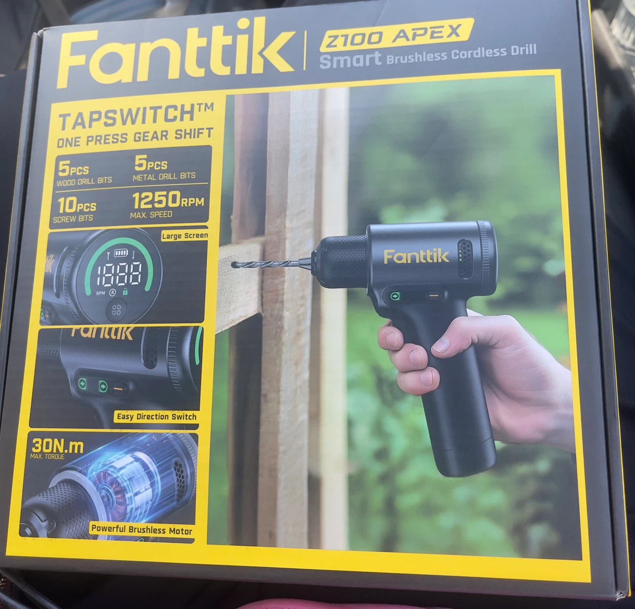 Fanttik Z100 APEX Smart Brushless Cordless Drill