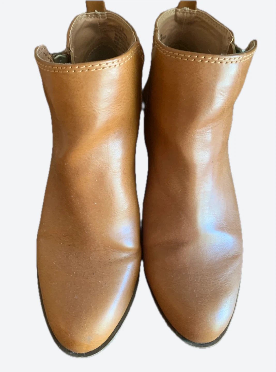 Zigisoho Tan Ankle Boots