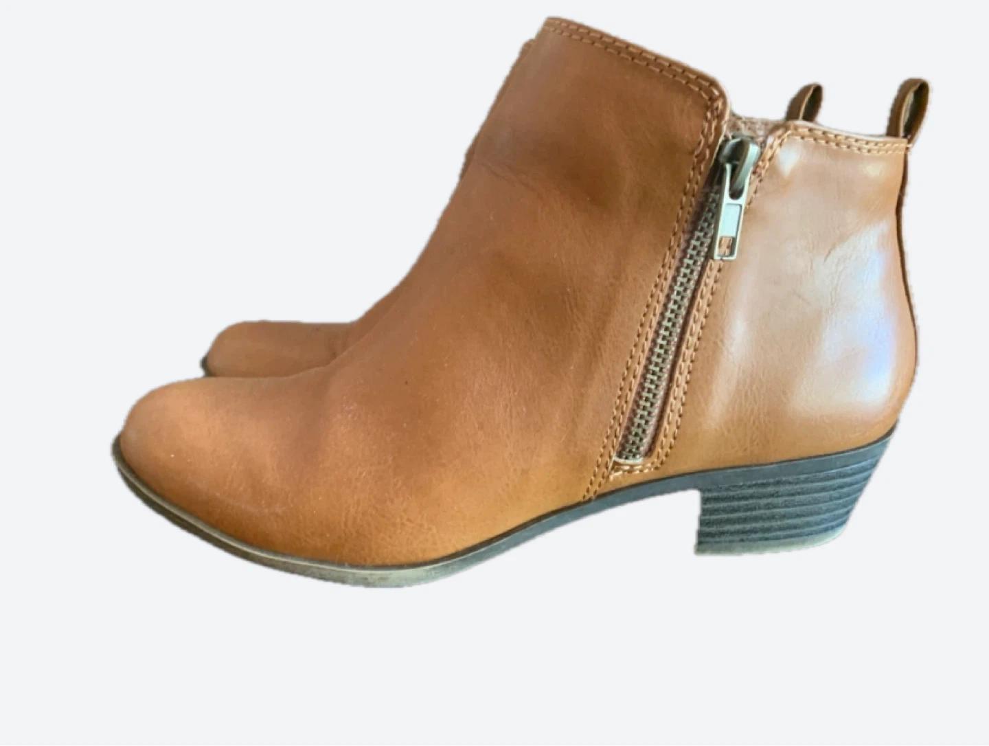 Zigisoho Tan Ankle Boots - photo 2