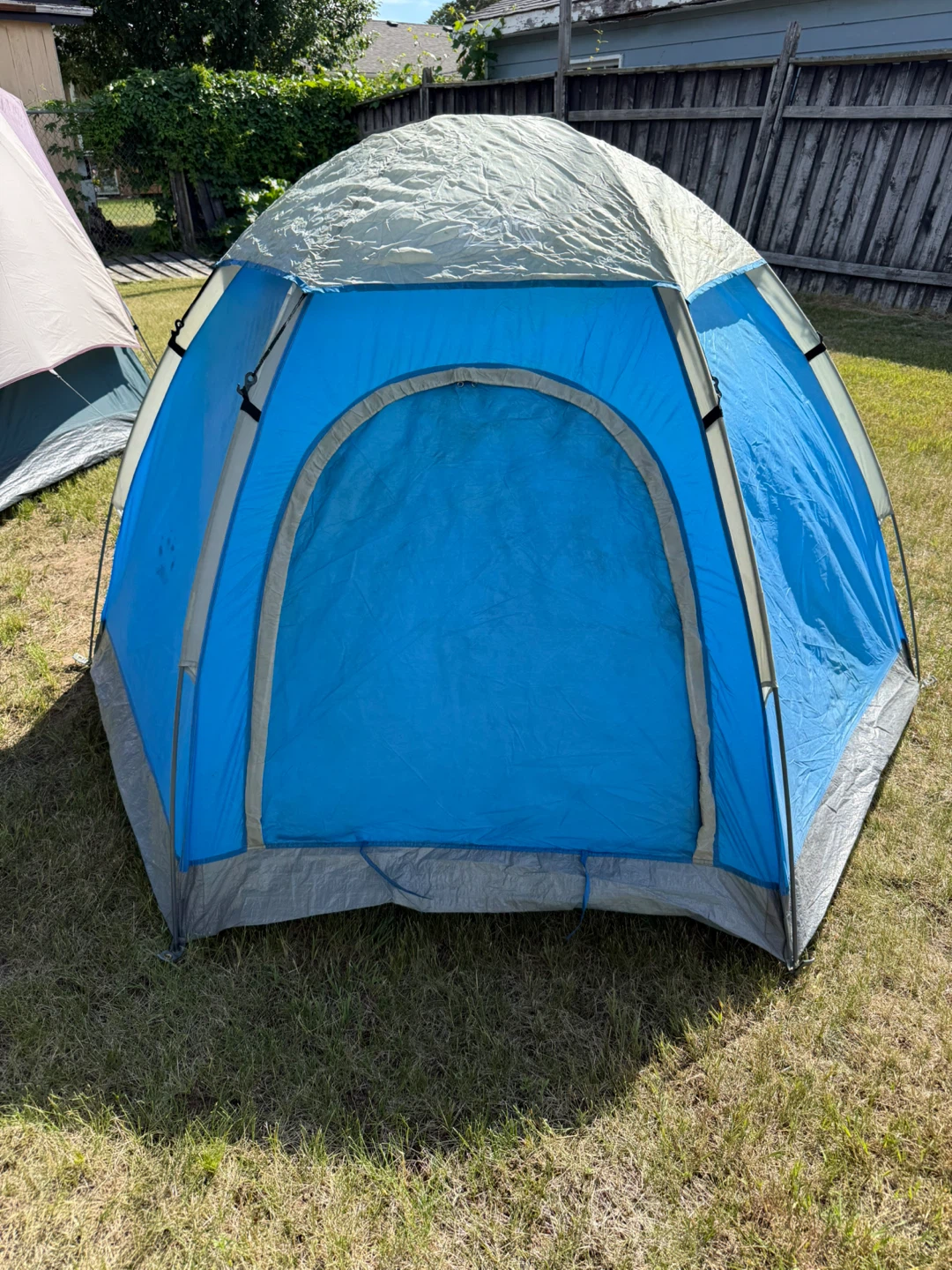 Blue Dome Tent