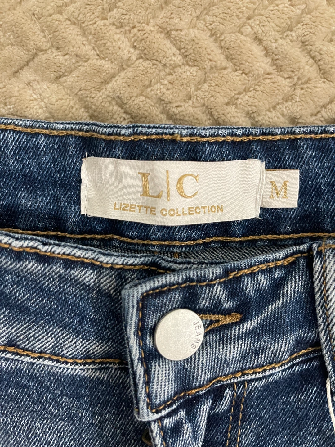 Lizette Collection Wide Leg Jeans Size M - photo 5