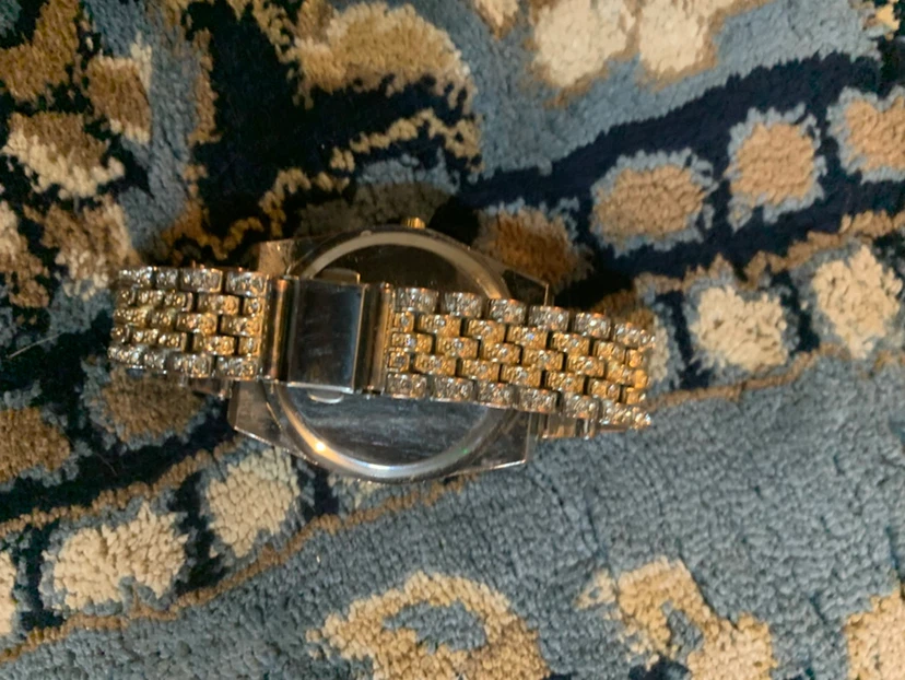 Gold Watch with Rhinestones - photo 3
