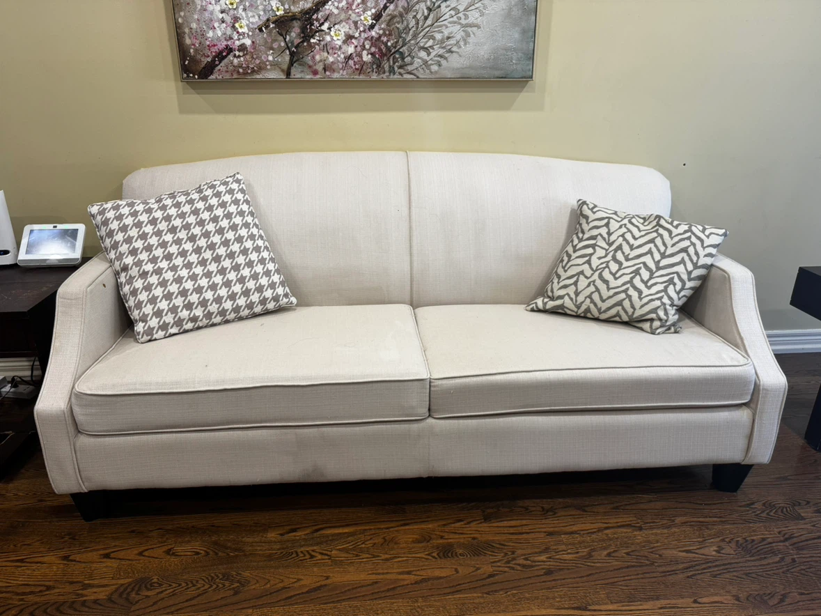 Cream Sofa set