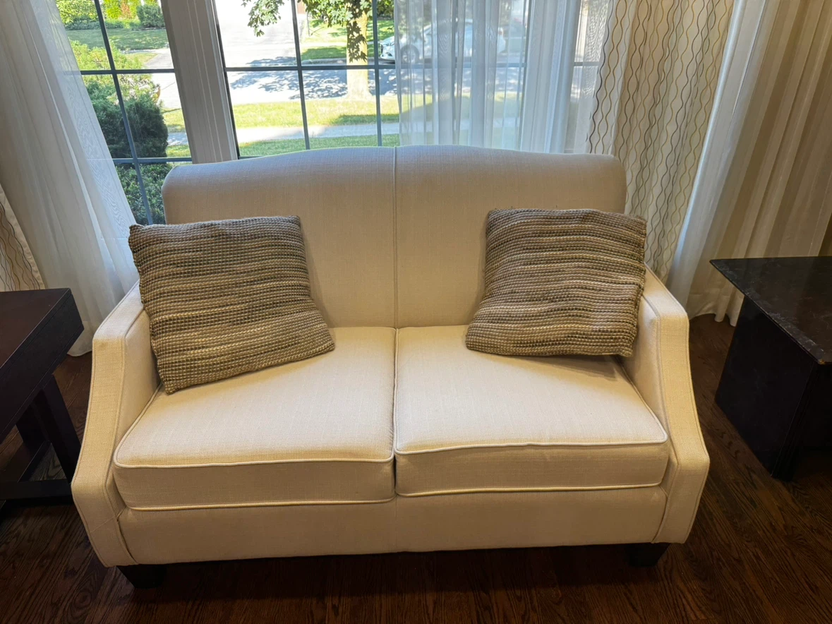 Cream Sofa set - photo 3