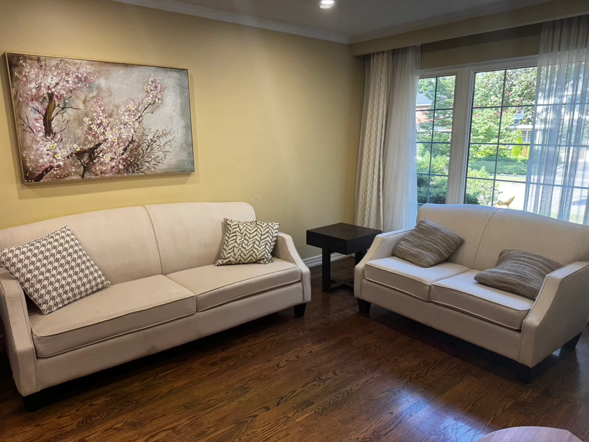 Cream Sofa set - photo 4