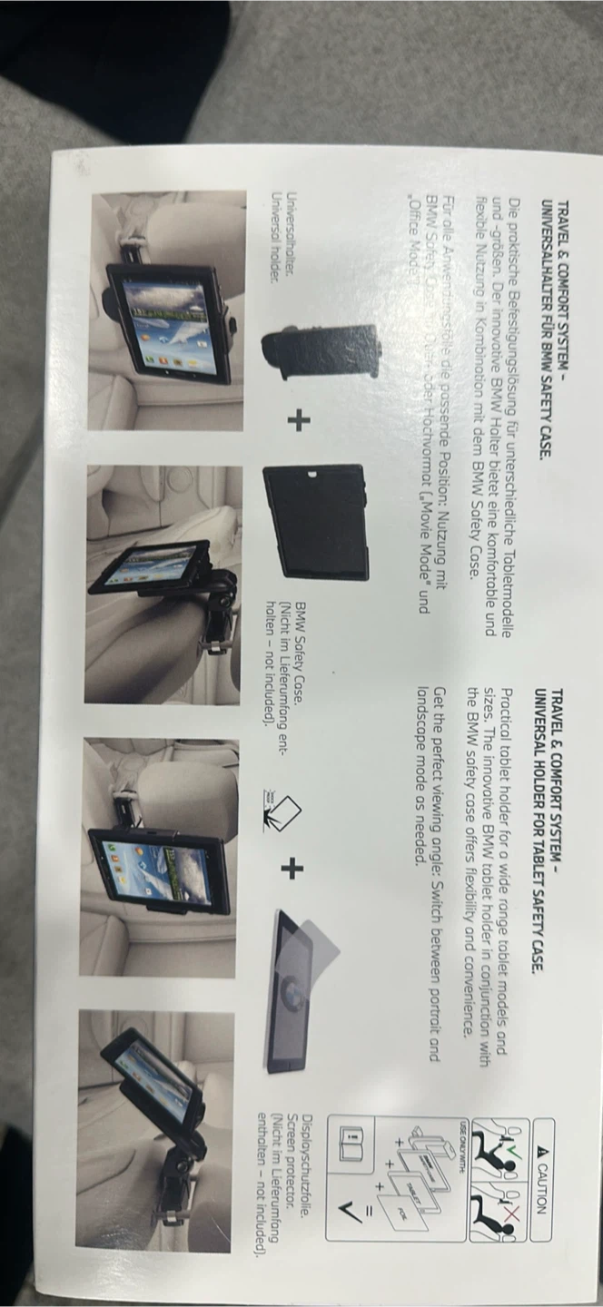 BMW Travel & Comfort System Tablet Holder - photo 3