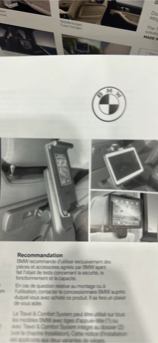 BMW Travel & Comfort System Tablet Holder - photo 5