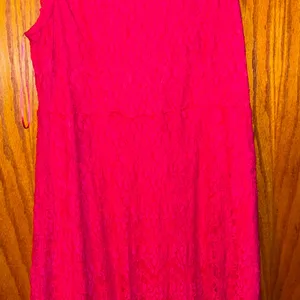 Lane Bryant Lace Sheath Dress Size 18
