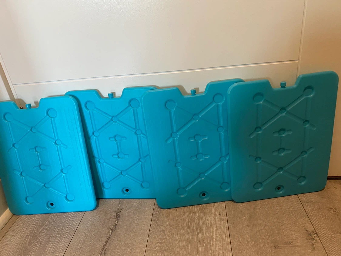 4pk Reusable Ice Packs for Cooler Bag - photo 3