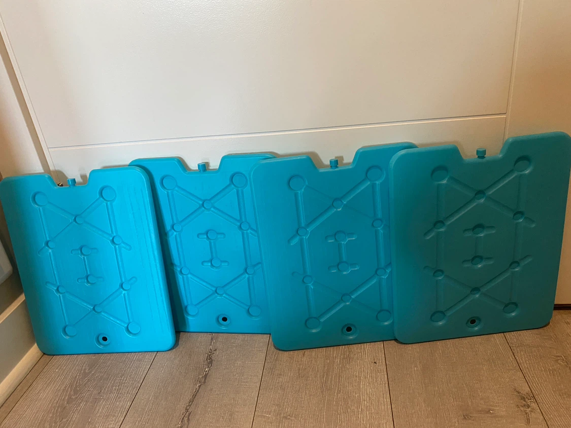 4pk Reusable Ice Packs for Cooler Bag - photo 4