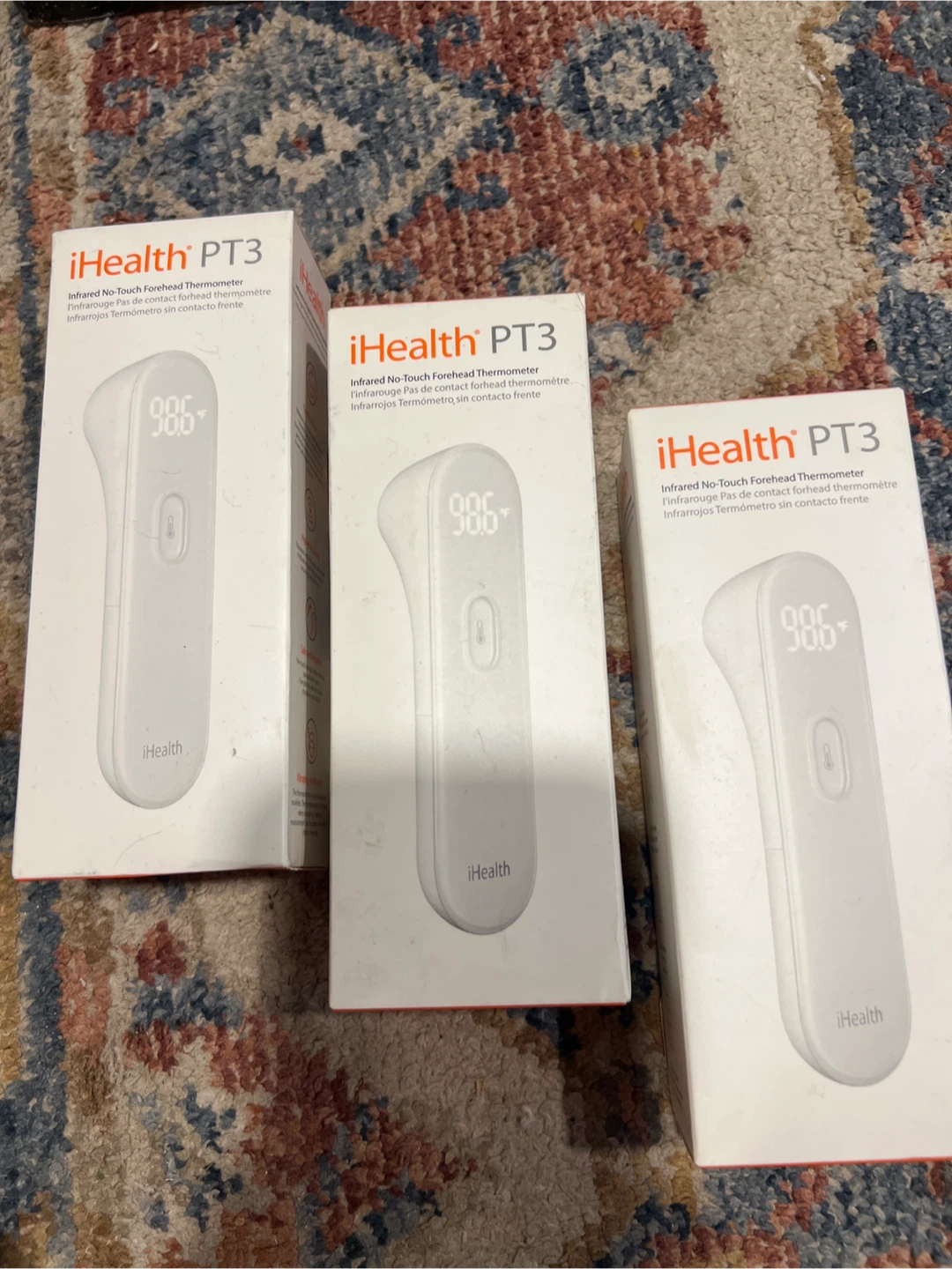 iHealth PT3 Infrared No-Touch Forehead Thermometer