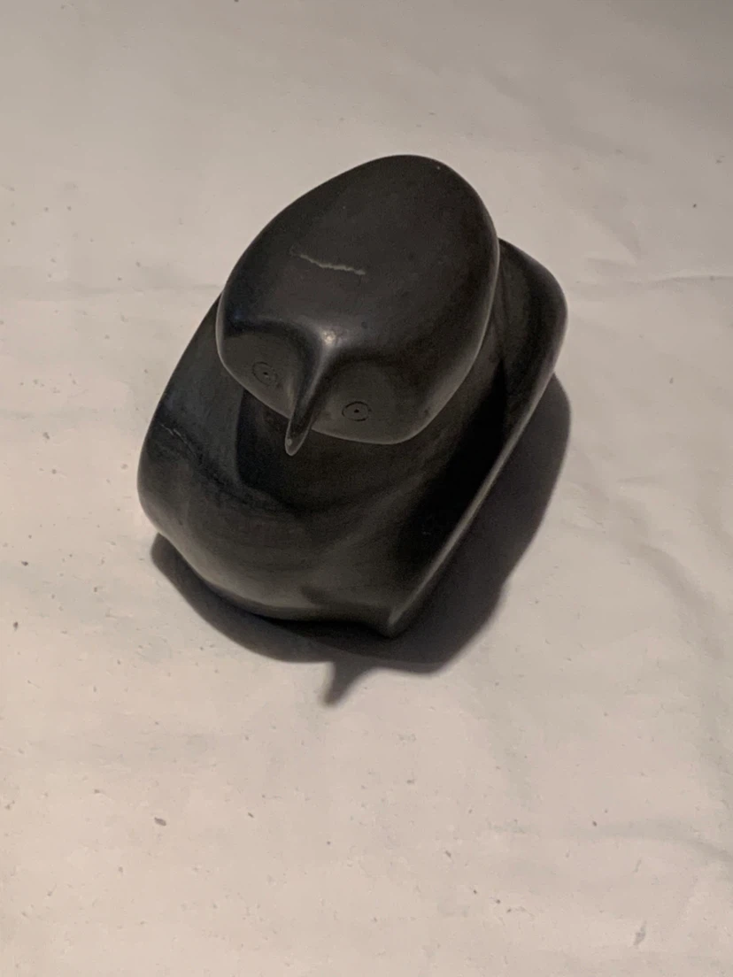Stone Carving Bird Figurine