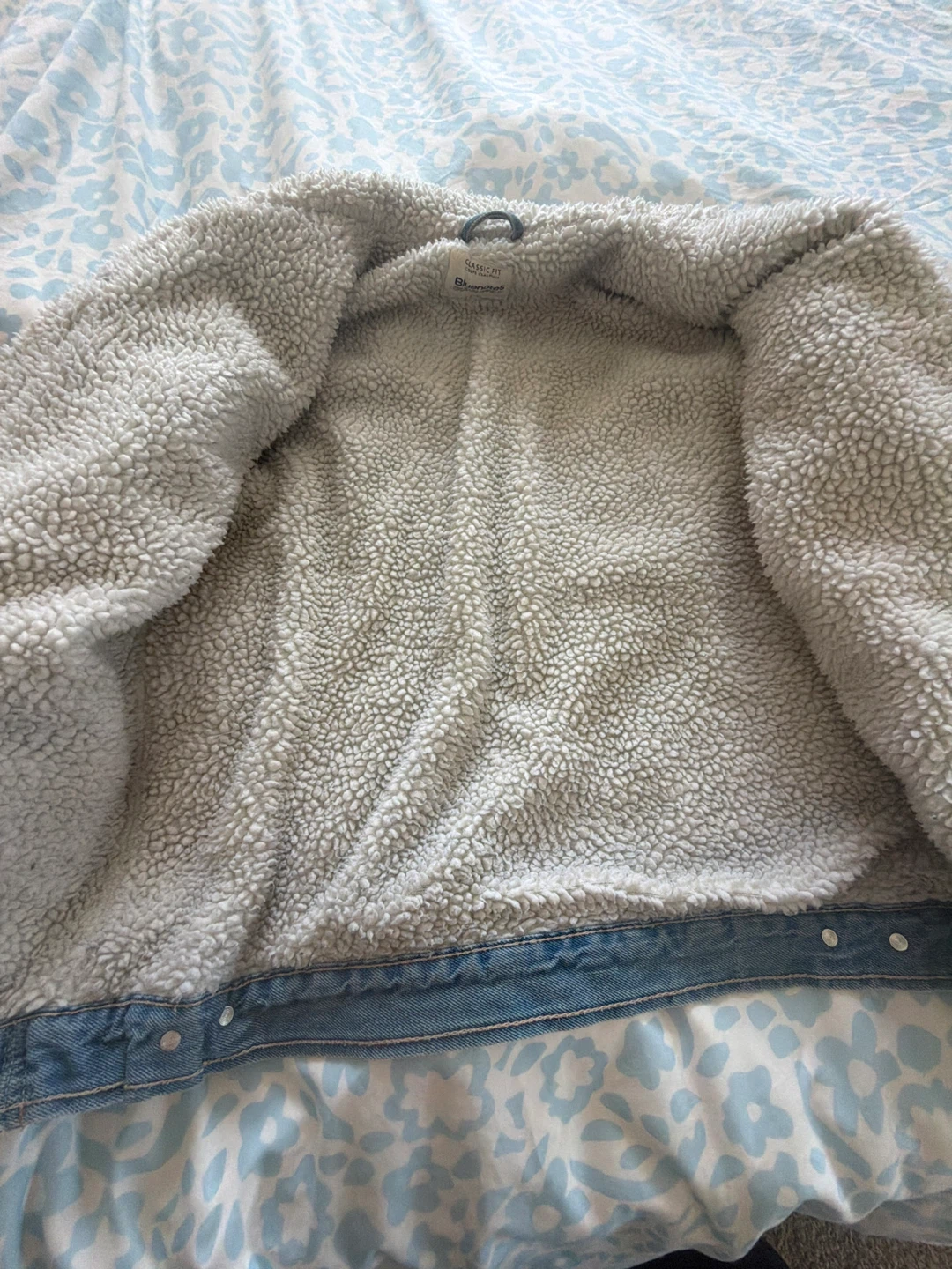 Denim Sherpa Lined Jacket - Blue Notes - photo 2