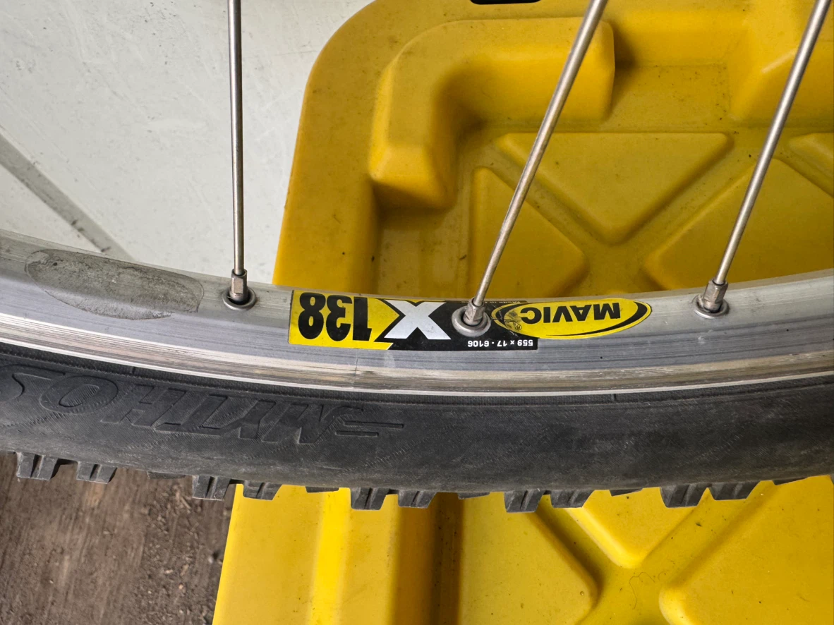 Front Mountain Bike Wheels and Tires. - photo 3