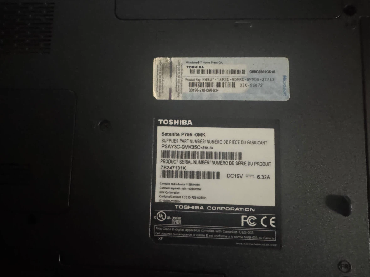 Toshiba Laptop with Windows 11 , Wifi , Bluetooth , HDMI , DVD - photo 2
