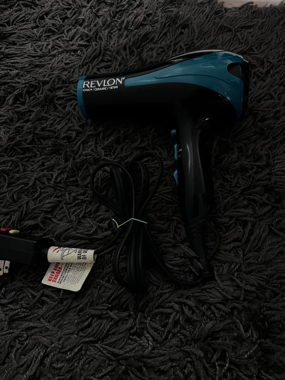 Revlon Ionic Ceramic Hair Dryer 1875W Teal/Black