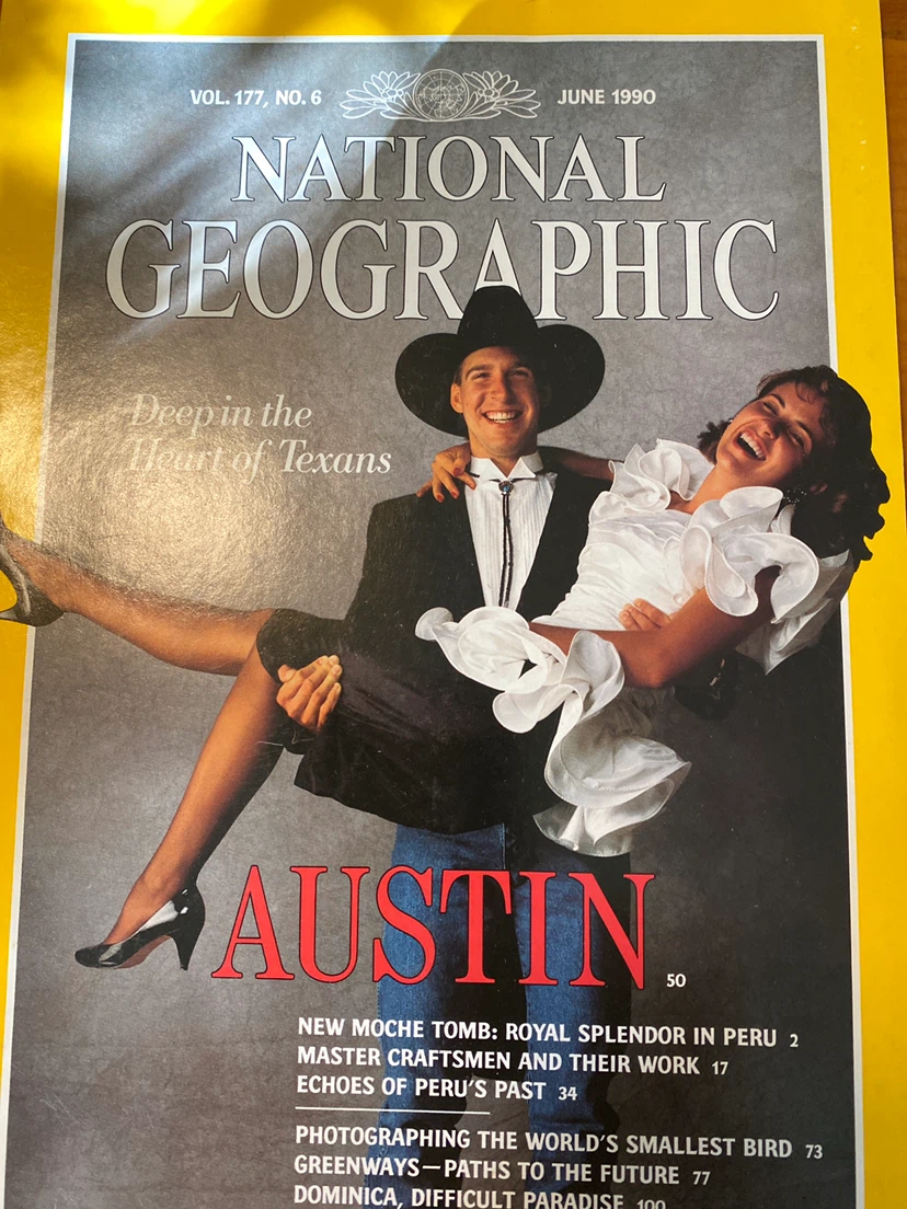 National Geographic Magazines - January to June 1990