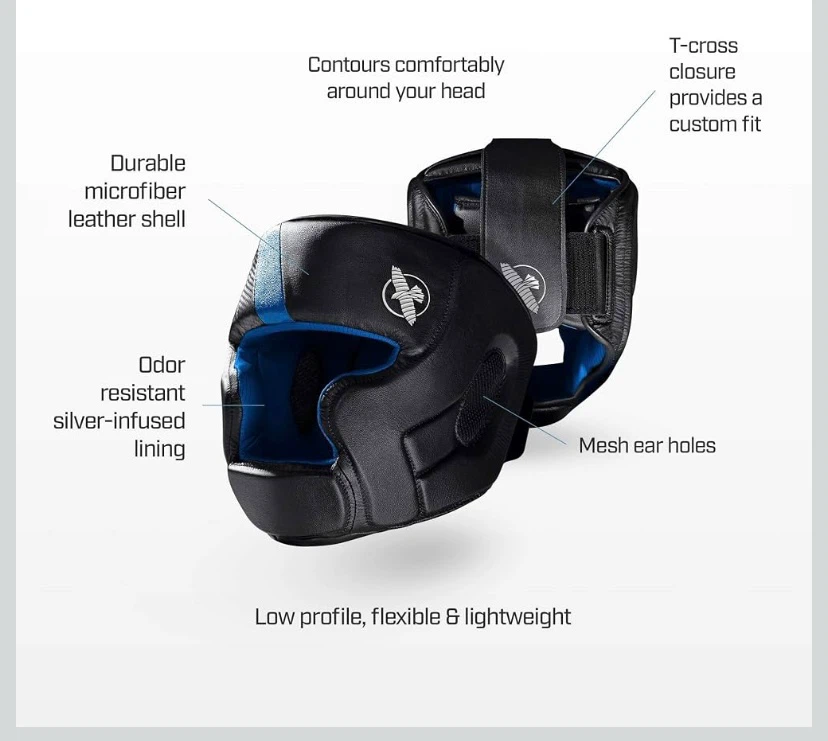 New Hayabusa T3 Adjustable MMA Headgear Large - photo 5