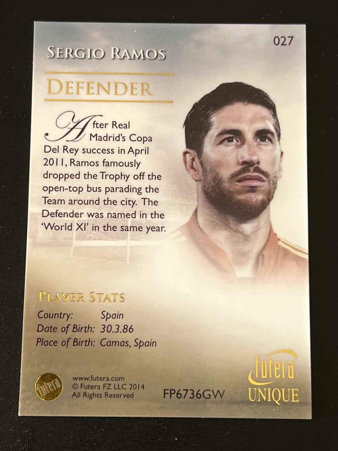 Panin Soccer Cards - Dani Ceballos, Neco Williams, Sergio Ramos - photo 2