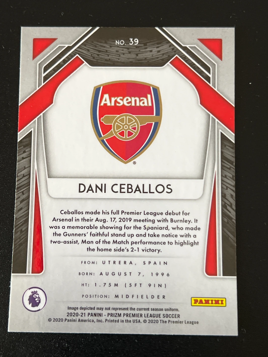 Panin Soccer Cards - Dani Ceballos, Neco Williams, Sergio Ramos - photo 4