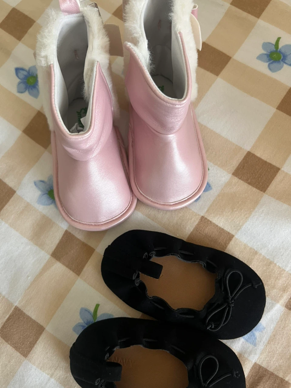 Girls Infant Boots and Black Flats