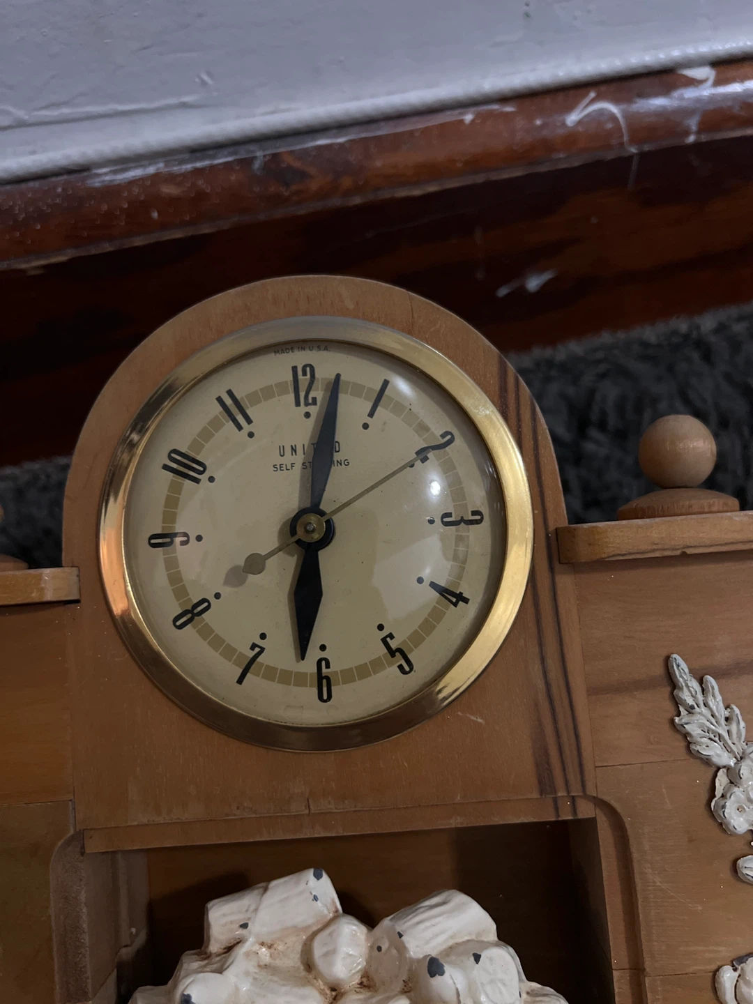 United Self-Winding Mantel Clock - photo 2