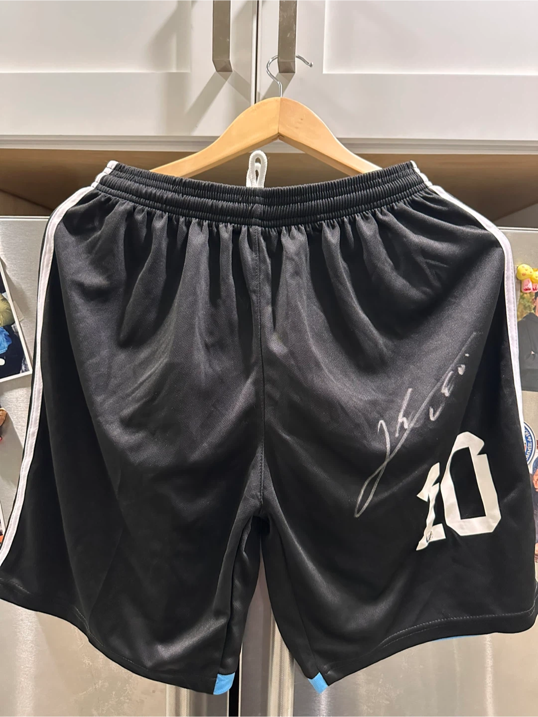 Autographed Soccer Shorts with Certificate of Authenticity