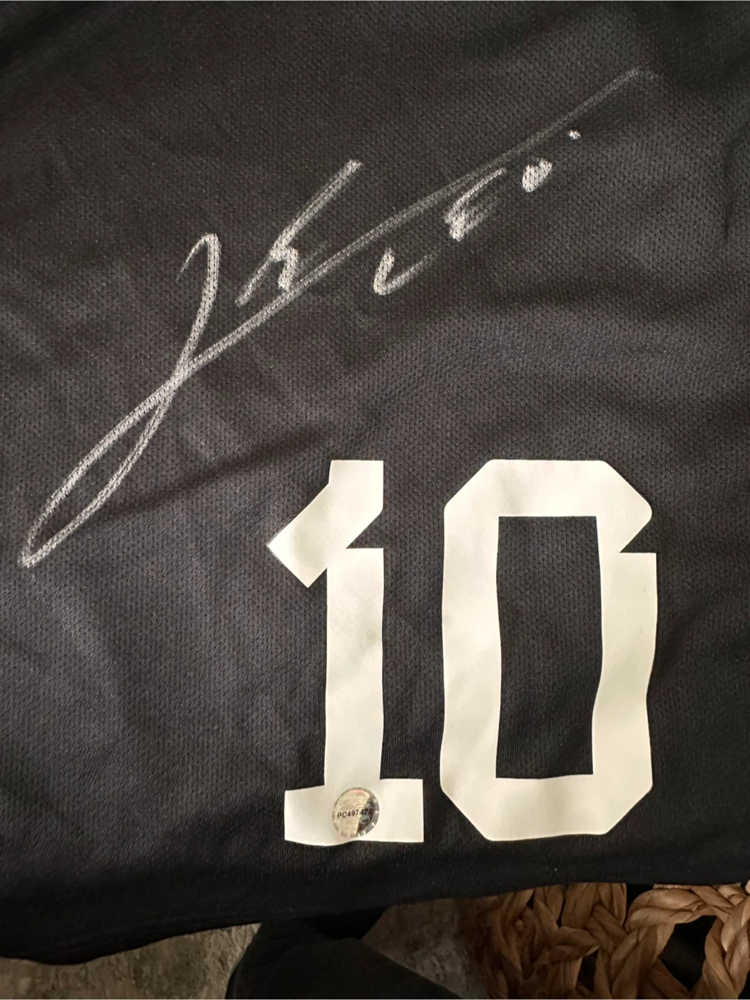 Autographed Soccer Shorts with Certificate of Authenticity - photo 2