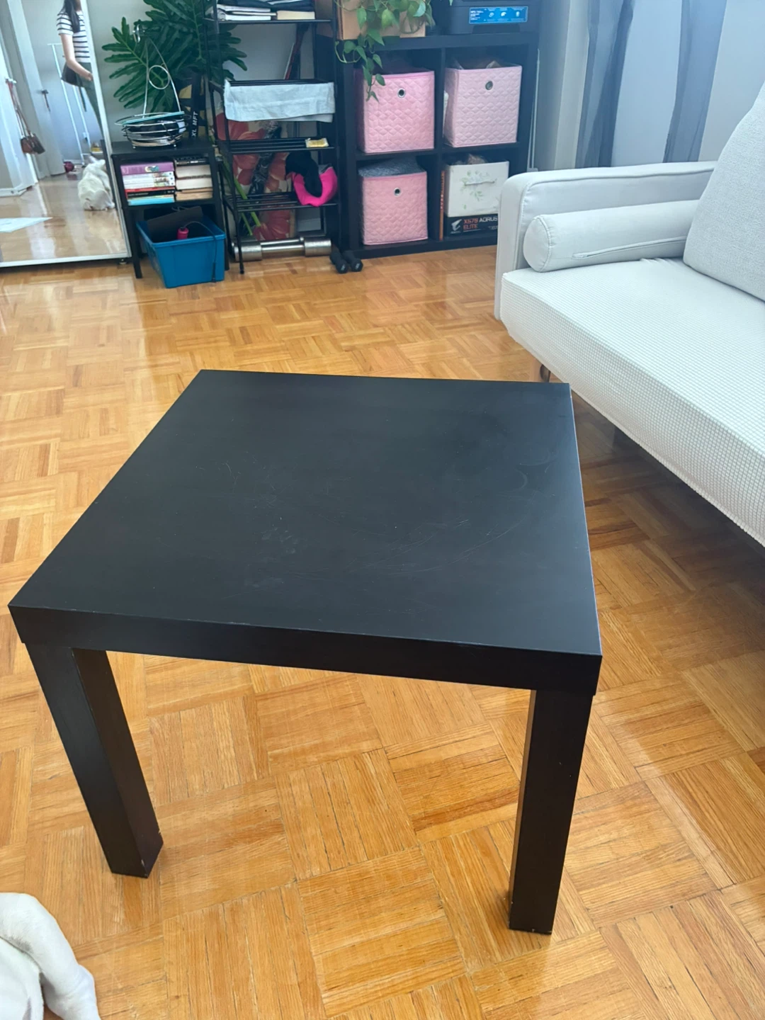 Black Square Coffee Table