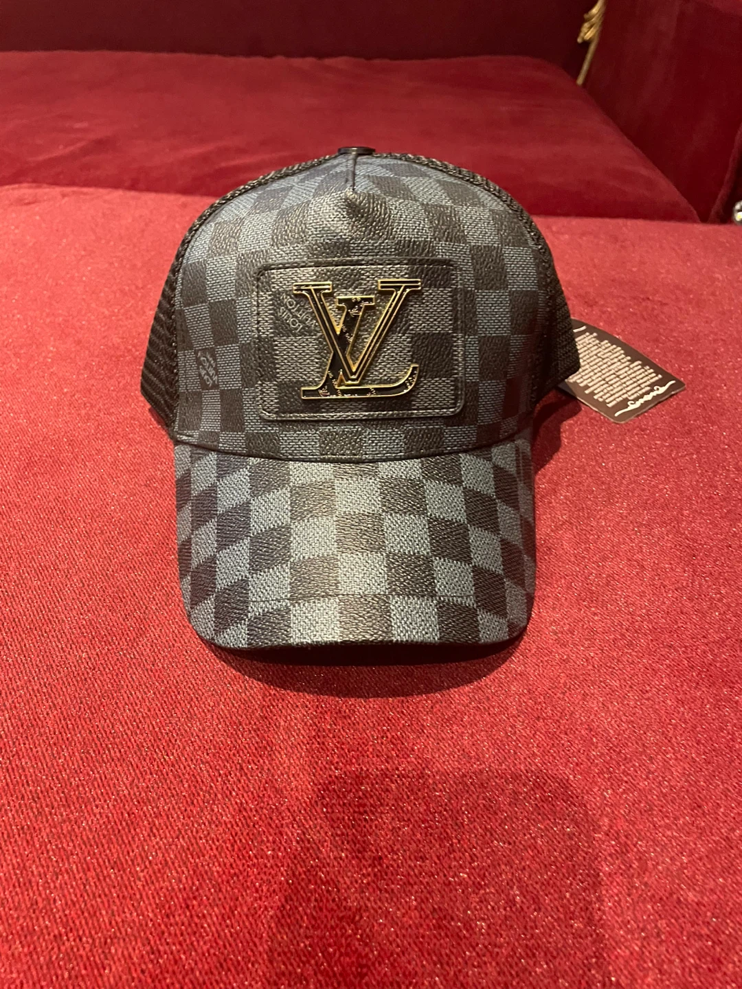 Louis Vuitton Checkerboard Trucker Hat