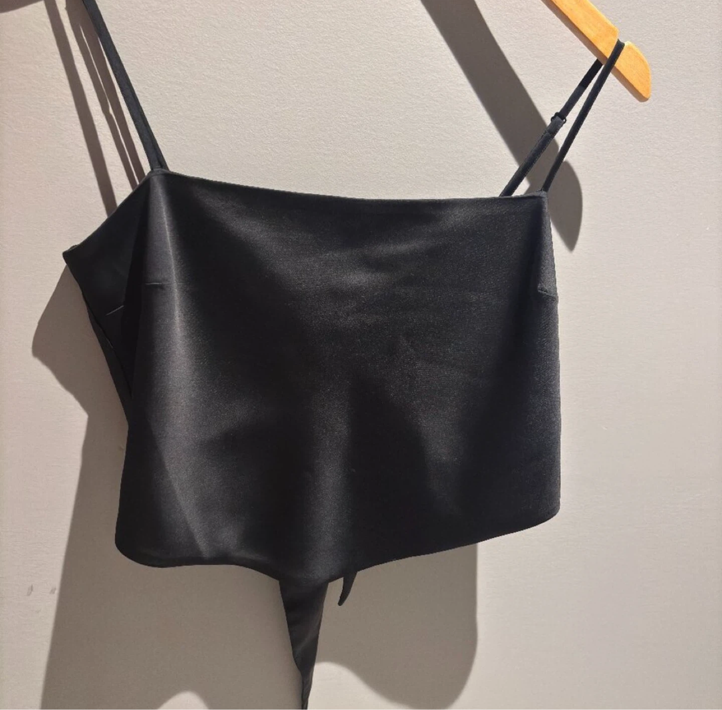 Aritzia ‘Elektra’ Black Satin Cami - photo 5