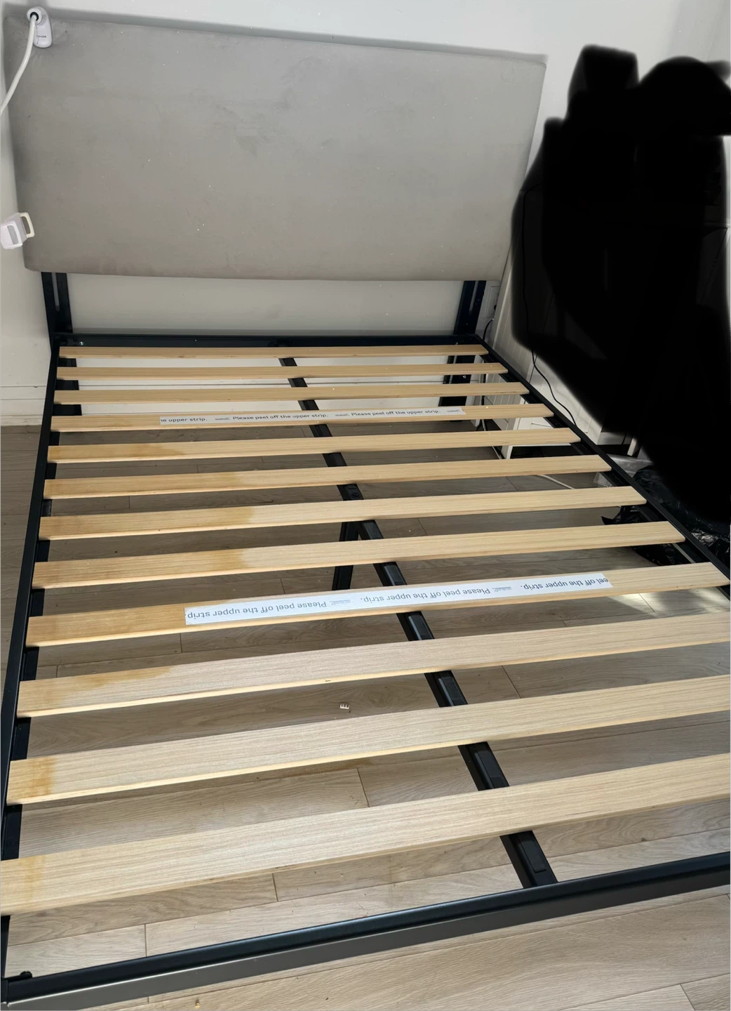 Metal Bed Frame with Headboard - photo 3