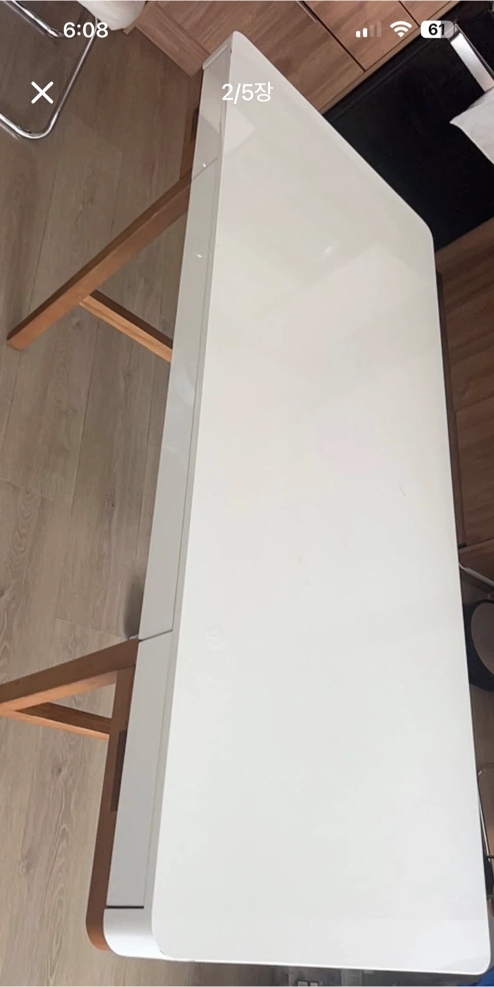 Structube ADEL Desk - White - photo 2