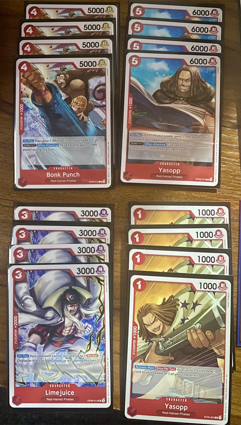 One Piece ST-23 NO Uta or shanks character cards - photo 3