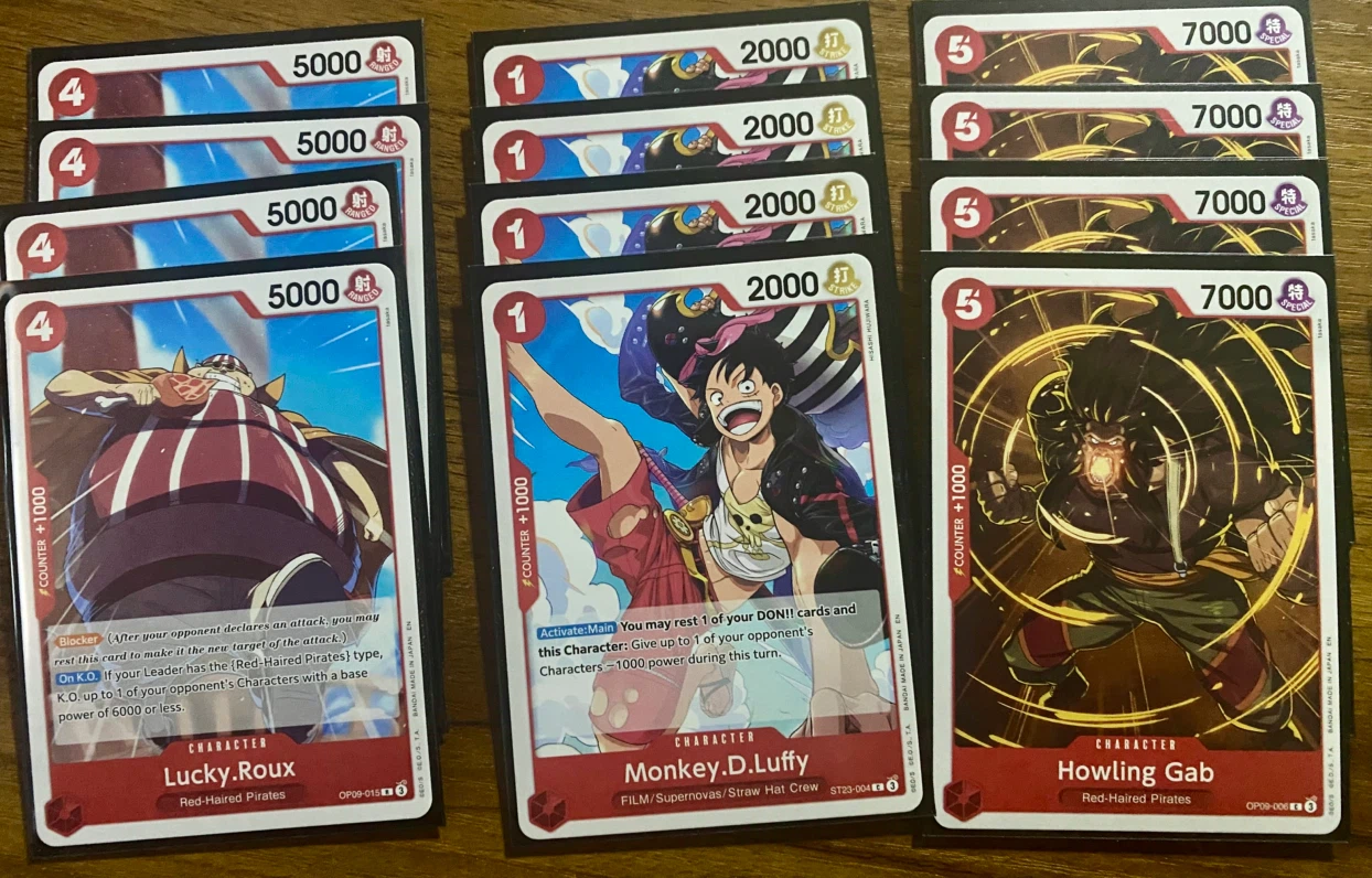 One Piece ST-23 NO Uta or shanks character cards - photo 5