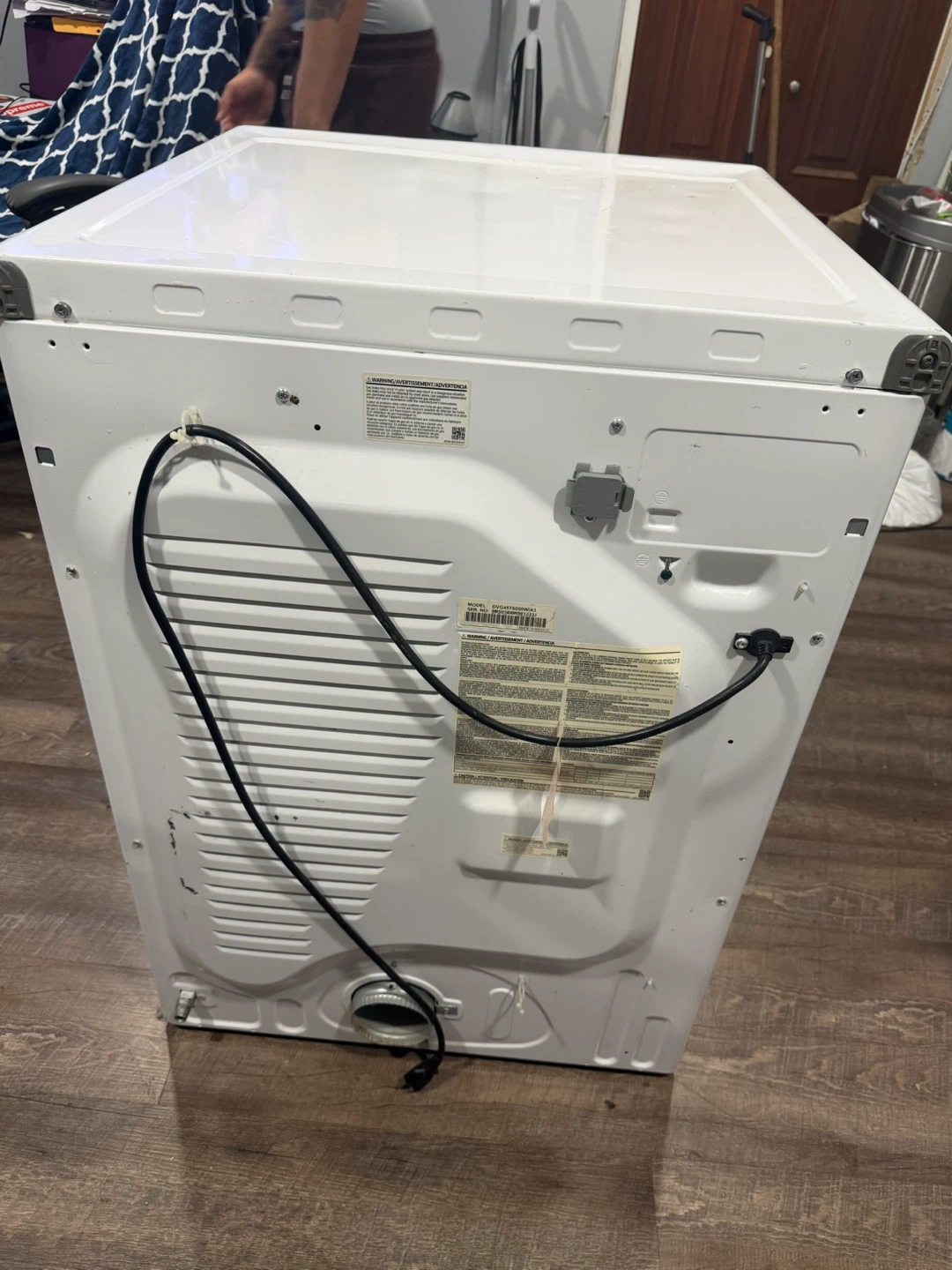 Samsung White Front Load Dryer - photo 4