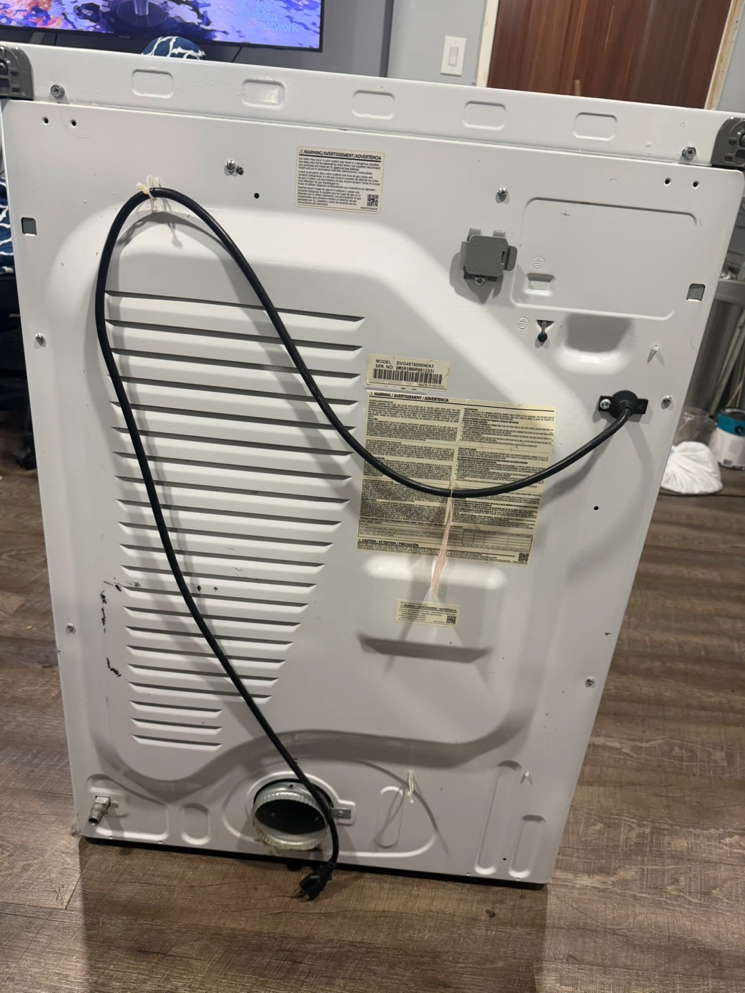 Samsung White Front Load Dryer - photo 5