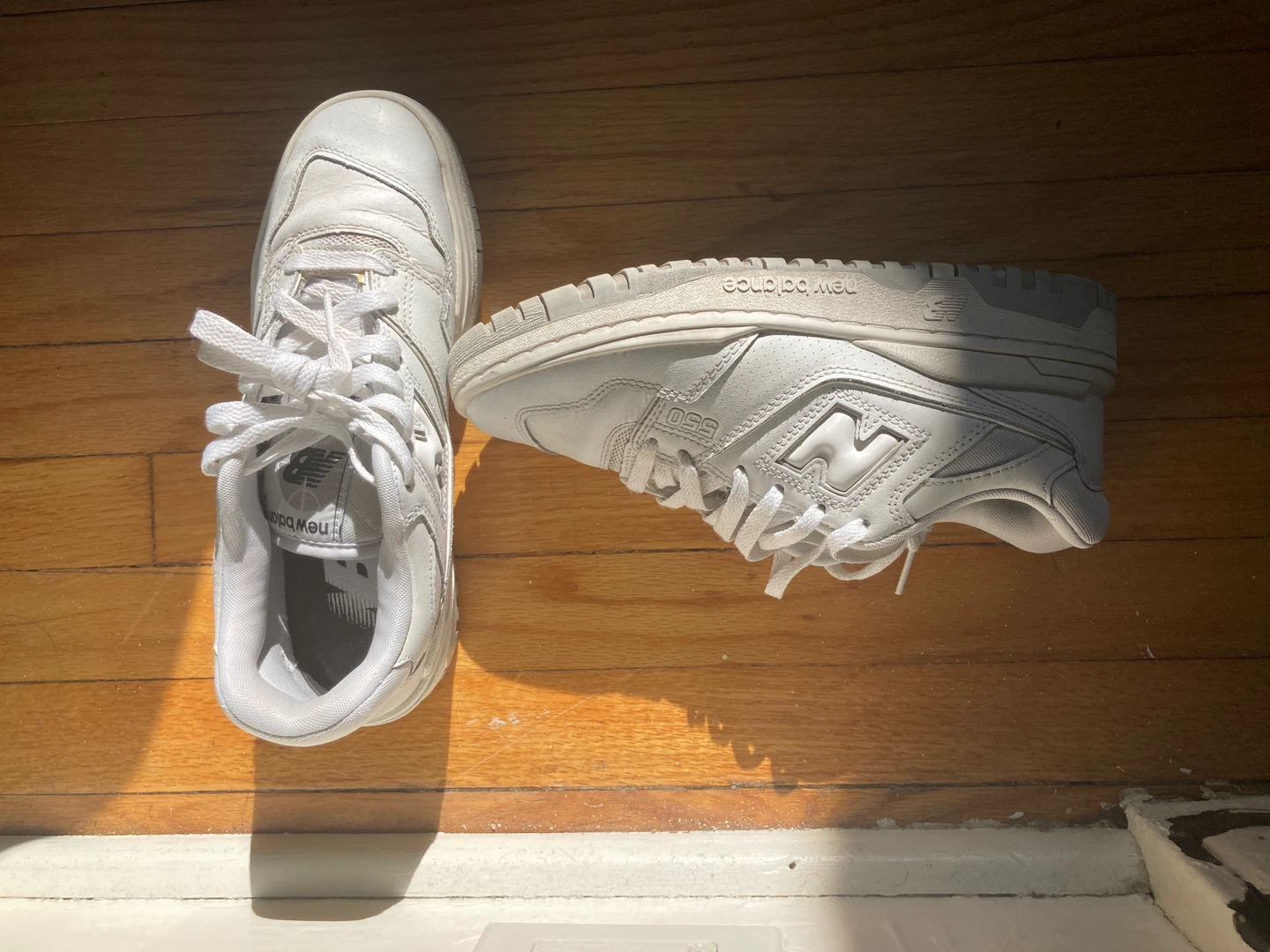 New Balance 550 White Sneakers - photo 2