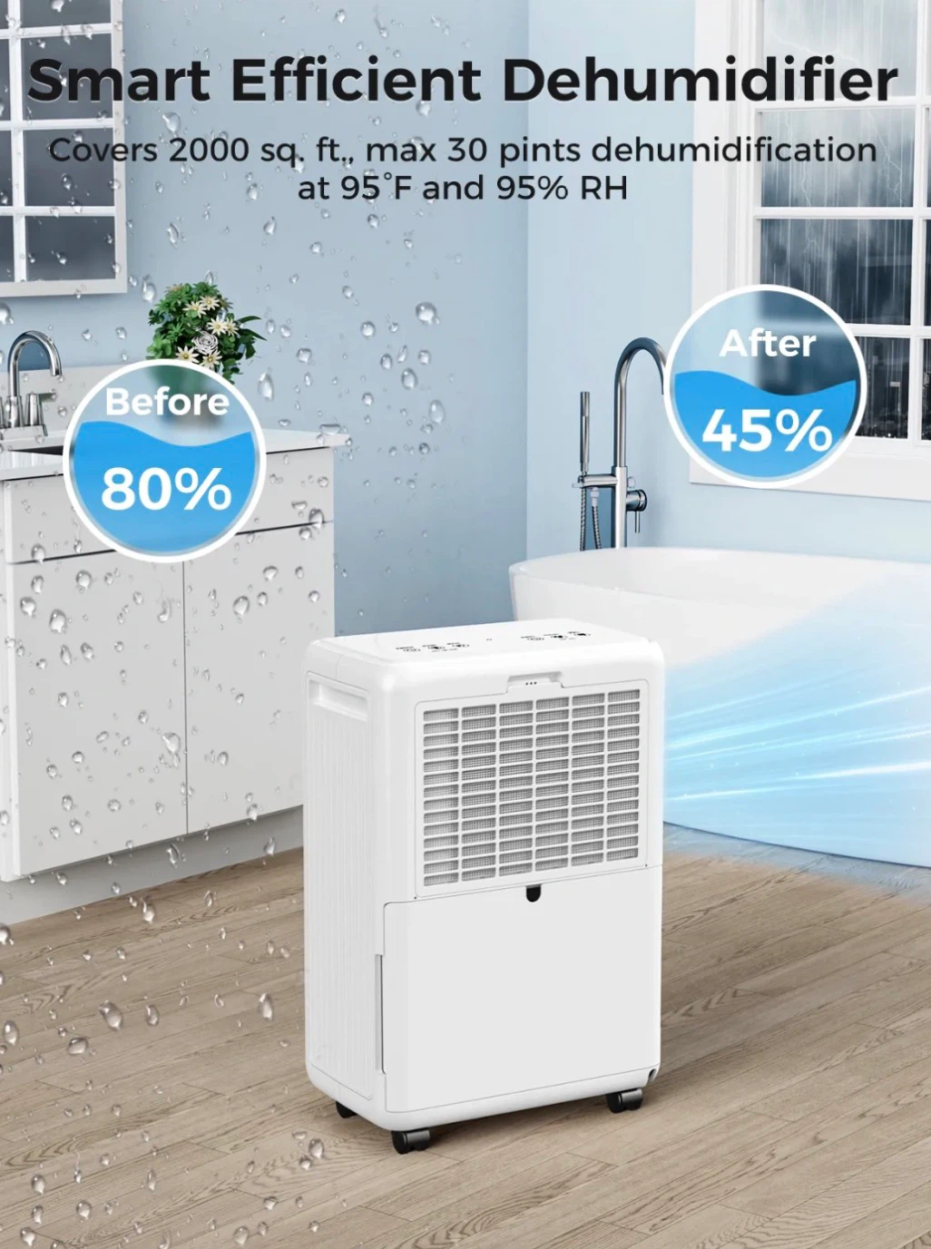 Trazico 30 Pint Dehumidifier TZ04 - photo 2