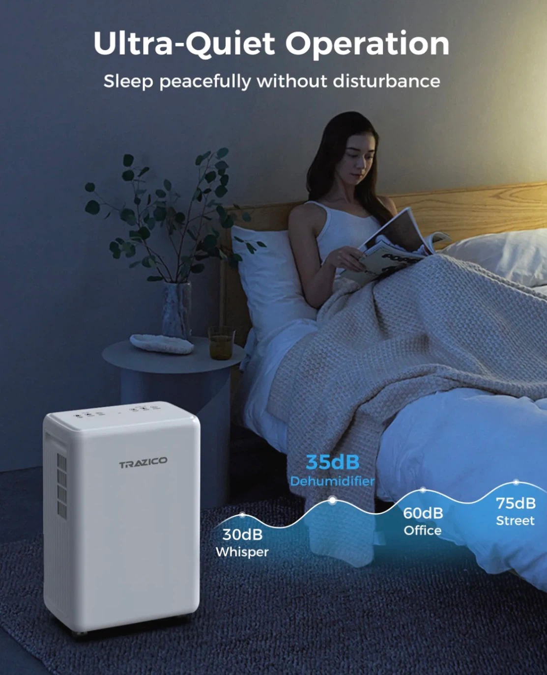 Trazico 30 Pint Dehumidifier TZ04 - photo 3
