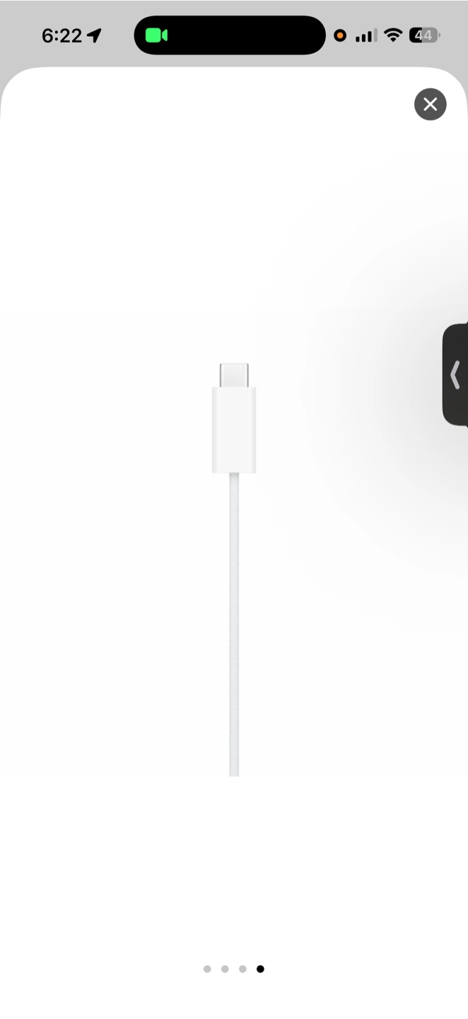 Apple Watch Magnetic Charging Cable (USB-C) - photo 4