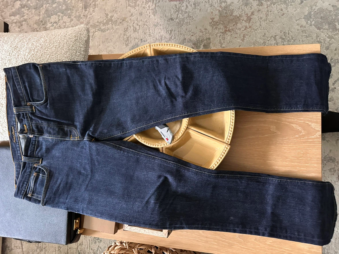 Nudie Jeans Grim Tim Dry Navy 36x36