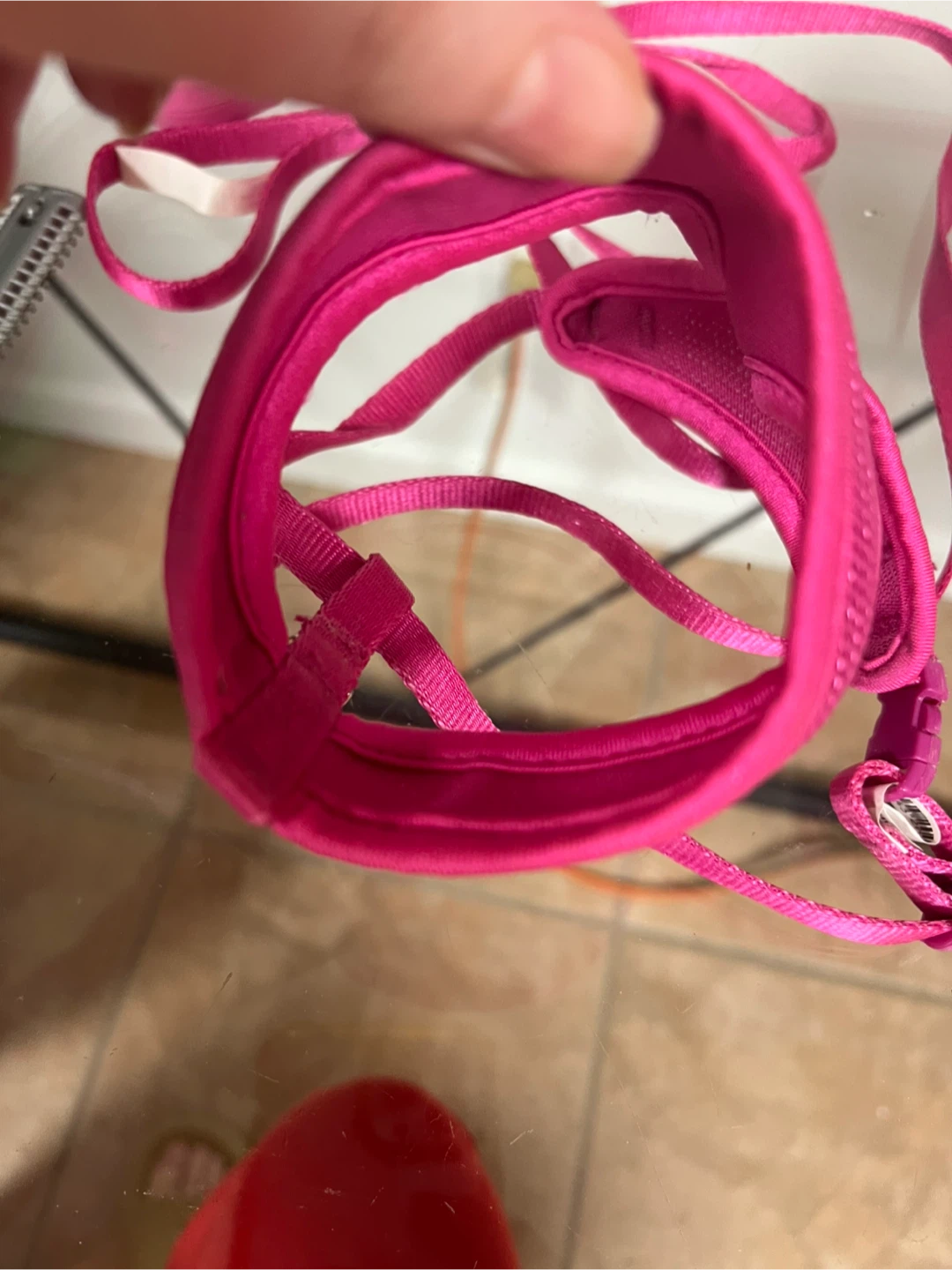 Pink Dog Harness and Retractable Leash Set - photo 3