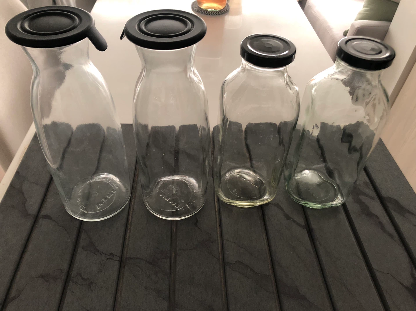 Glass Bottles SET