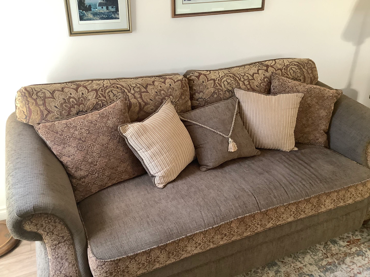 Two love seats & matching sofa - photo 2