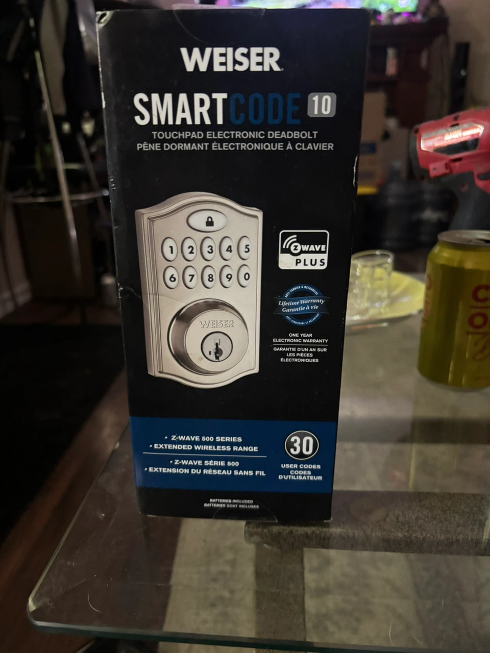 Brand new Weiser SmartCode 10 Touchpad Electronic Deadbolt